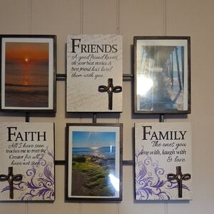 Decorative Wall Art with Inspirational Quotes